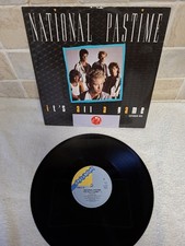 National Pastime - It's All A Game 12" Vinyl Single TESTED EX PLAYBACK 1984