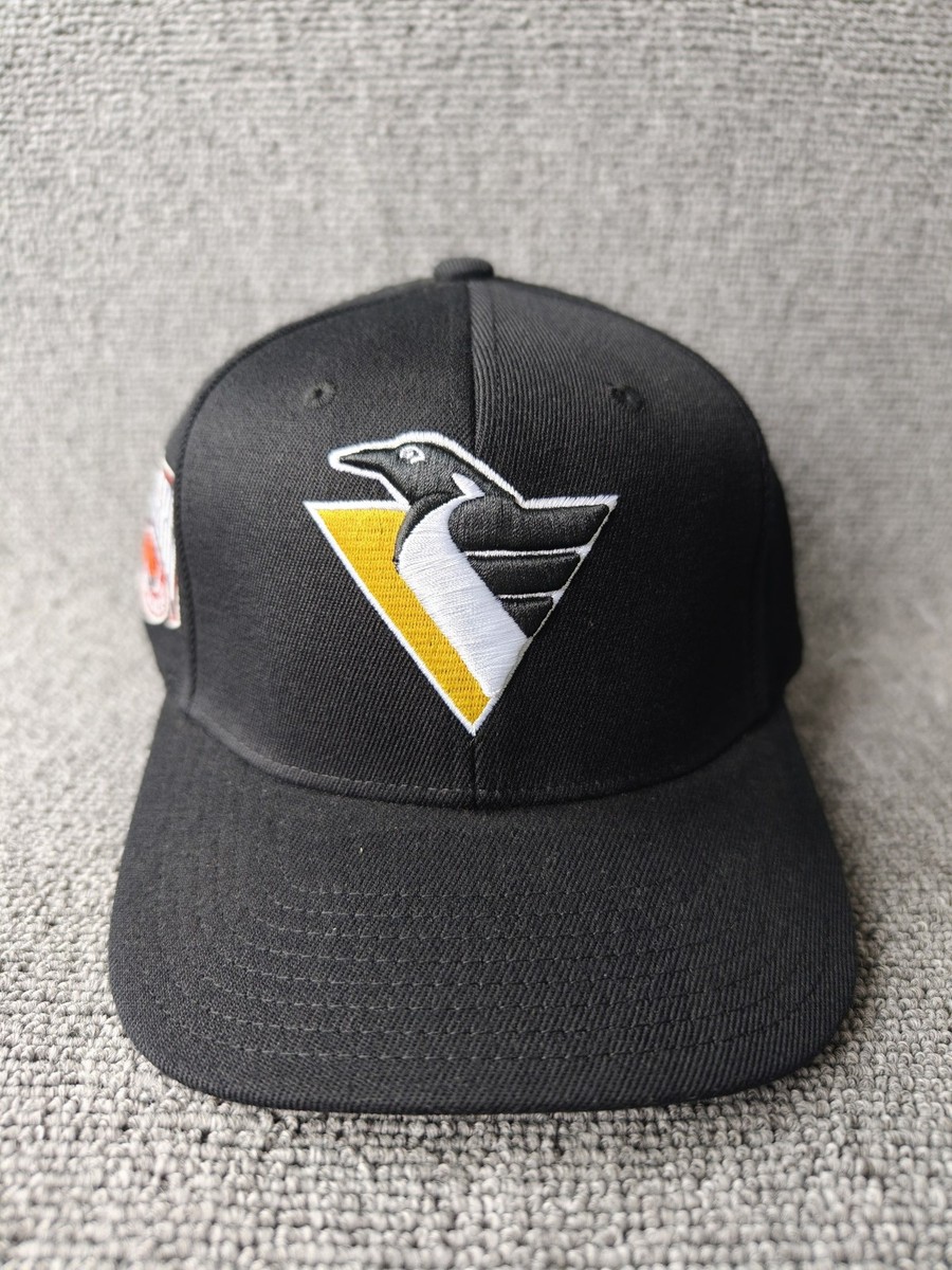 Mitchell & Ness Pittsburgh Penguins NHL Hat Black Snapback Hatstore Exclusive