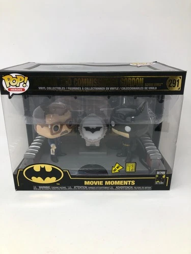 Funko POP! Heroes DC Comics Batman and Commissioner Gordon #291 DAMAGED BOX