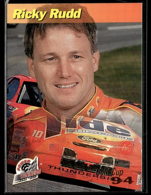 #ad 1994 Power #PW23 Ricky Rudd Gold Cup #x27;94 NASCAR Racing Card 3802M $1.50