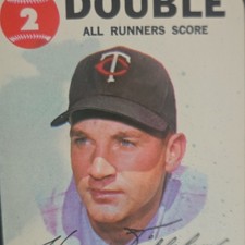 Topps DOUBLE #5 Insert Minnesota Twins Major League Baseball Trading Card