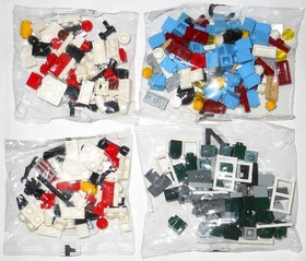 LEGO 10184 Town Plan: 9 NEW SEALED BAGS ONLY (partial set) #1 x4, #3 x2, #4 x3