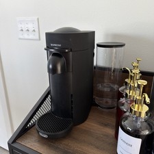 Nespresso Vertuo Plus Deluxe Coffee and Espresso Maker. Black Matte