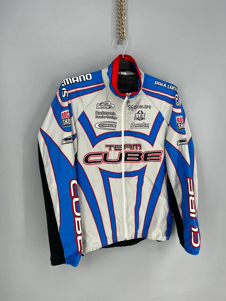 Chaqueta de ciclismo Biemme Windstopper Team Cube para hombre M de colección Shimano RockShox Foto 2 de 4