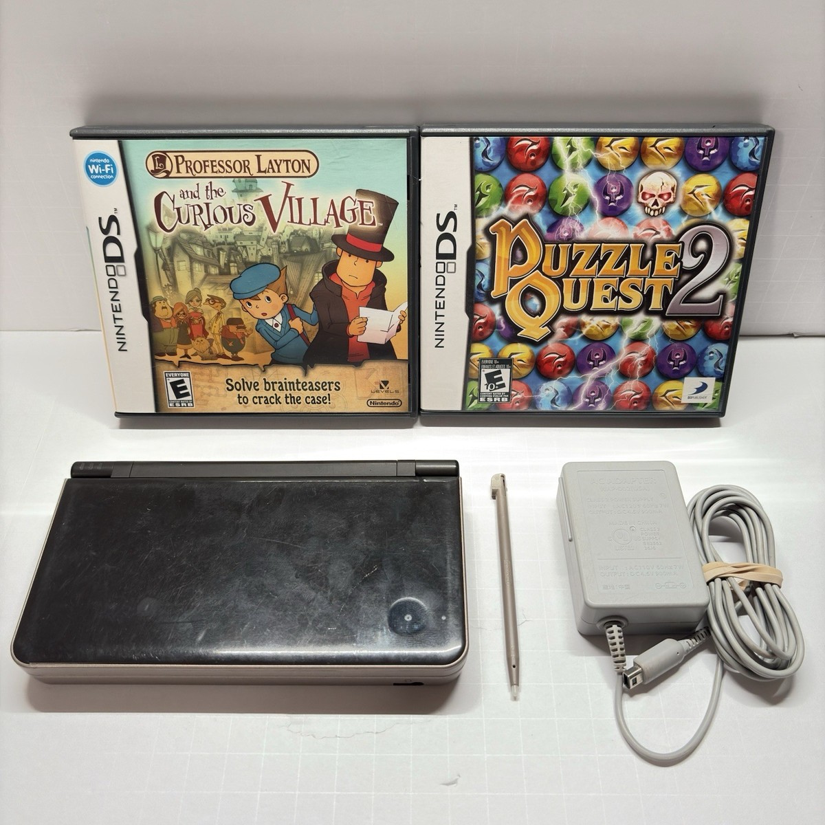 Nintendo DSi XL Launch Edition Brown Handheld System for sale