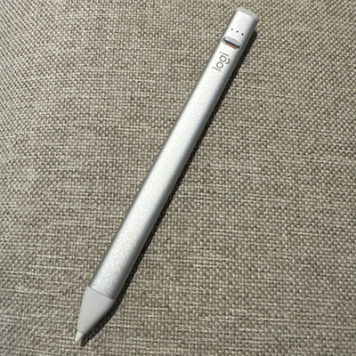 Logitech Crayon Digital Pencil Grau für Apple iPad (USB C)