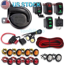 Universal ATV UTV Turn Signal Horn Kit,Street Legal Kit For UTV ROV ATV Golf