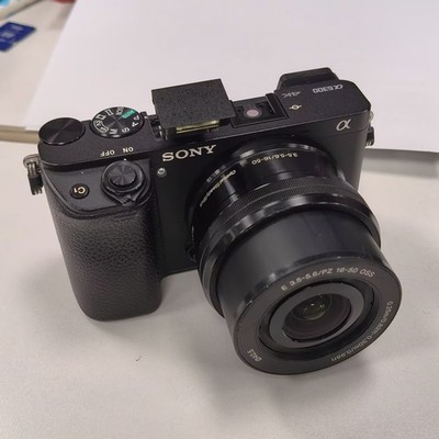 Sony Alpha A6300 24.2MP Mirrorless Digital Camera with Sony 16-50 OSS Lens