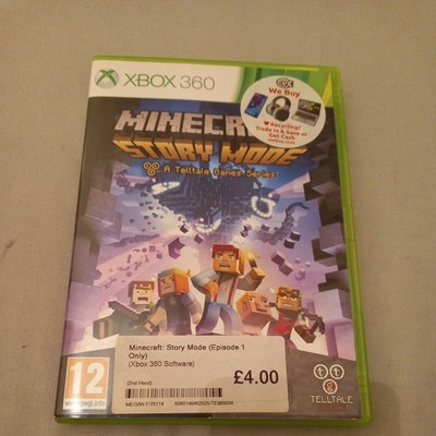 Minecraft: Story Mode - A Telltale Game Series Microsoft Xbox 360.  PAL sehr guter Zustand