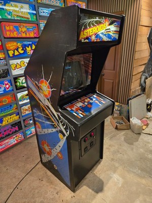 Nice original 1979 Atari ASTEROIDS Vector XY Video Arcade Game - FREE SHIPPING