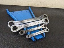 Bp338 Matco Tools Sae Double Box Ratcheting Wrench Set Of 4