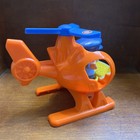 Fisher Price Little People Orange Helicopter & Pilot Figure Vehicle Set — photo 6