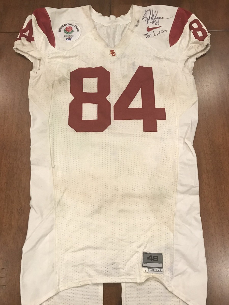 Kyle Moore Game Used USC Trojans Jersey Game Worn Jersey Rose Bowl