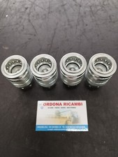 KIT 4 Innesti rapidi FEMMINA PUSH-PULL a valvola  Serie PV  Innesto da 1/2"