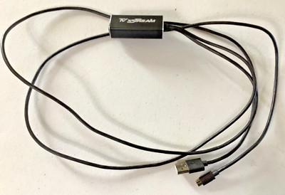 TV xStream Ethernet Network Adapter, 3ft USB Power Cable for Fire/Chromecast etc