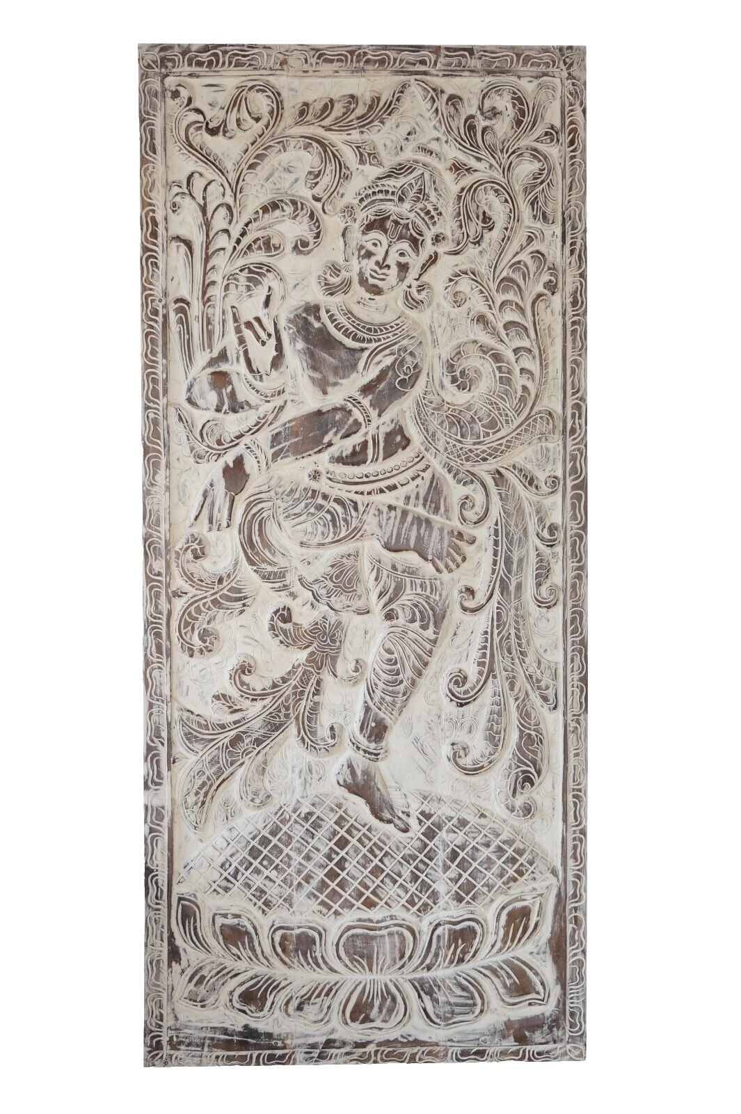 Shabby chic blanco Madera antigüedades arquitectónicas y para Jardín