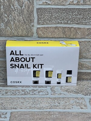 COSRX All about Snail Korean Skincare | TSA Approved Travel Size, Gift Set NEW