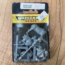 Warhammer 40k Imperial Guard Rough Rider Blister Sealed OOP