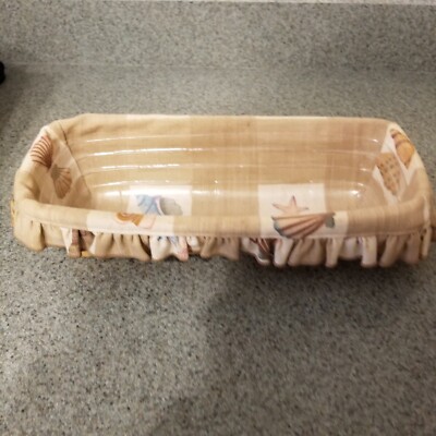 1997 Vintage Longaberger Basket 11.5”x 5 1/2”x 3 With Insert