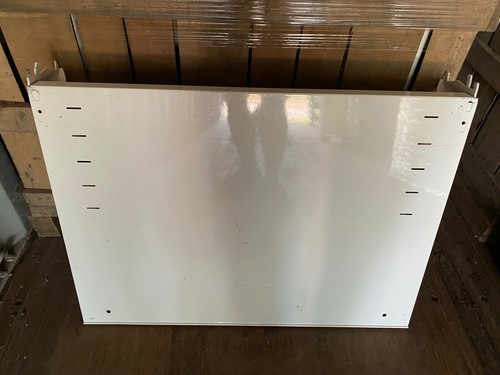 Hussmann Genuine OEM Model RL/RM White Metal Frozen Food Case Shelf 30" x 22"