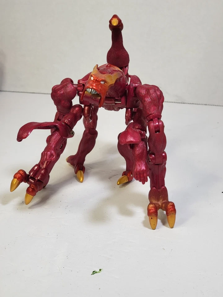 Transformers Animorphs Visser Three/Inferno Creature Mega Class 1999 Foto 3 de 4