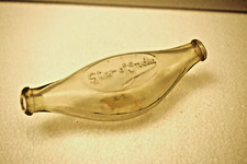 Vintage Star of India Glass Baby Feeding Bottle Double Ended Infant Feeder Old"R