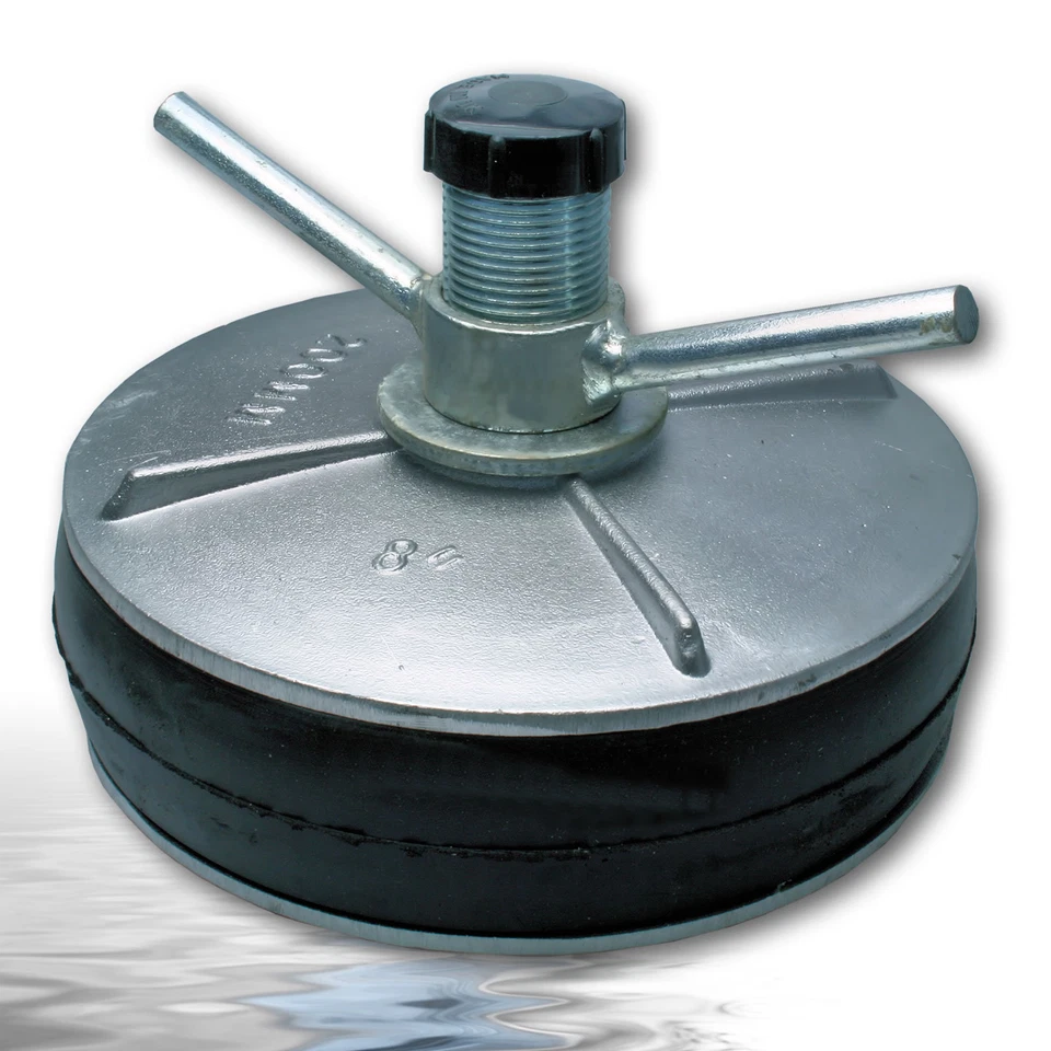 G. DREXL GMBH & CO. KG Absperrscheibe Rohrverschluss für Rohre 200 mm ø, z.B. zum Hochwasserschutz