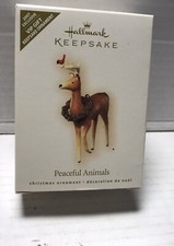 Hallmark Keepsake Ornament Peaceful Animals 2007 VIP Ornament Exclusive