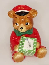 Harry & David Cubby Bear Cookie Jar Limited Edition.