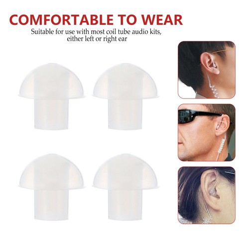 10pcs Eartips Ohrhörer Earbud Tipps Reduzierung Ohrhörer 2 Weg Hörer - Zdjęcie 8 z 12