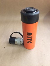 10 Ton 4 Inch Stroke Hydraulic Ram Cylinder Flat Bottom Hi Quality Rebuildable