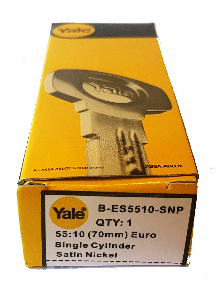 Yale 70mm Euro Profile Single Half Cylinder Door Lock Cylinder Ebay