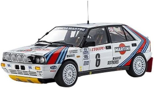 Kyosho Original 1/18 Lancia Delta HF 4WD Monte Carlo Team Lancia Martini 1987 #6