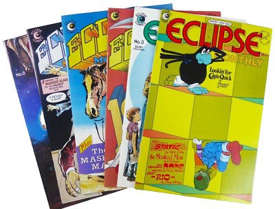 ECLIPSE MONTHLY (1983-1984) #2 3 4 5 6 8 VF to NM LOT Ships FREE!