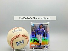 2021 bowman draft Julio Carreras Prospect Refractor #BDC-30