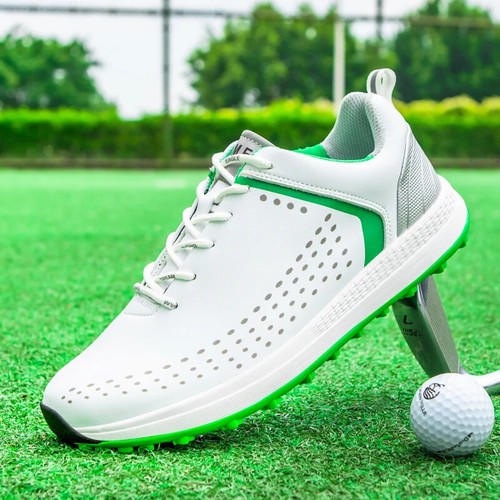 Herren Golf Bequem Walking Turnschuhe Golfer Leicht Walking Flach Schuhe - Bild 28 von 29
