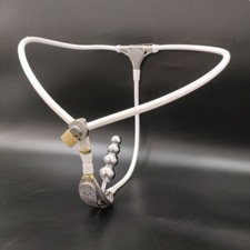 Female Male Chastity Belt Lock Cage Underwear Slaves Restraint Chastity Device