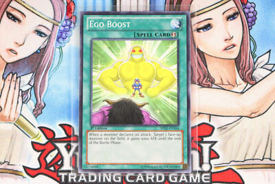 Yugioh Spell Card Ego Boost BP02-EN164 1st Edition Common | eBay