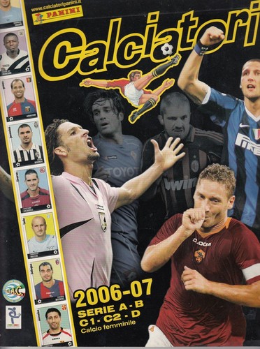 Panini Calciatori 2006-07 - Autocollant Del Piero N°599 - Juventus
