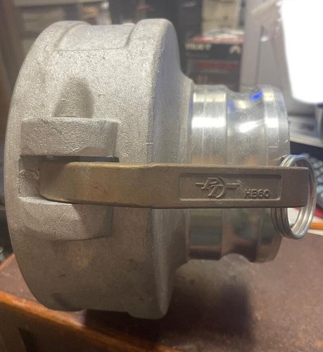 PT – Aluminum Camlock 6” x 4” Quick Disconnect Coupler Reducer - P/N: 60CX40A