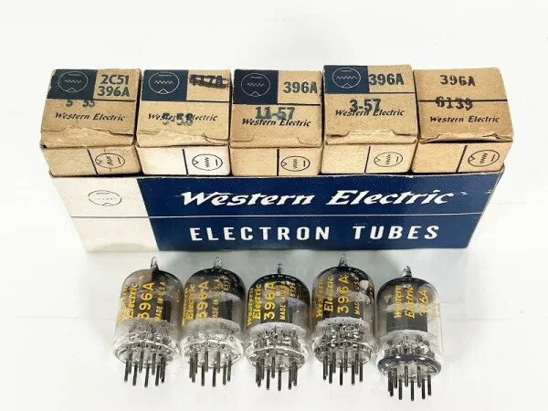 Western Electric 396A 真空管 Western Electric 396A 5 pieces | eBay