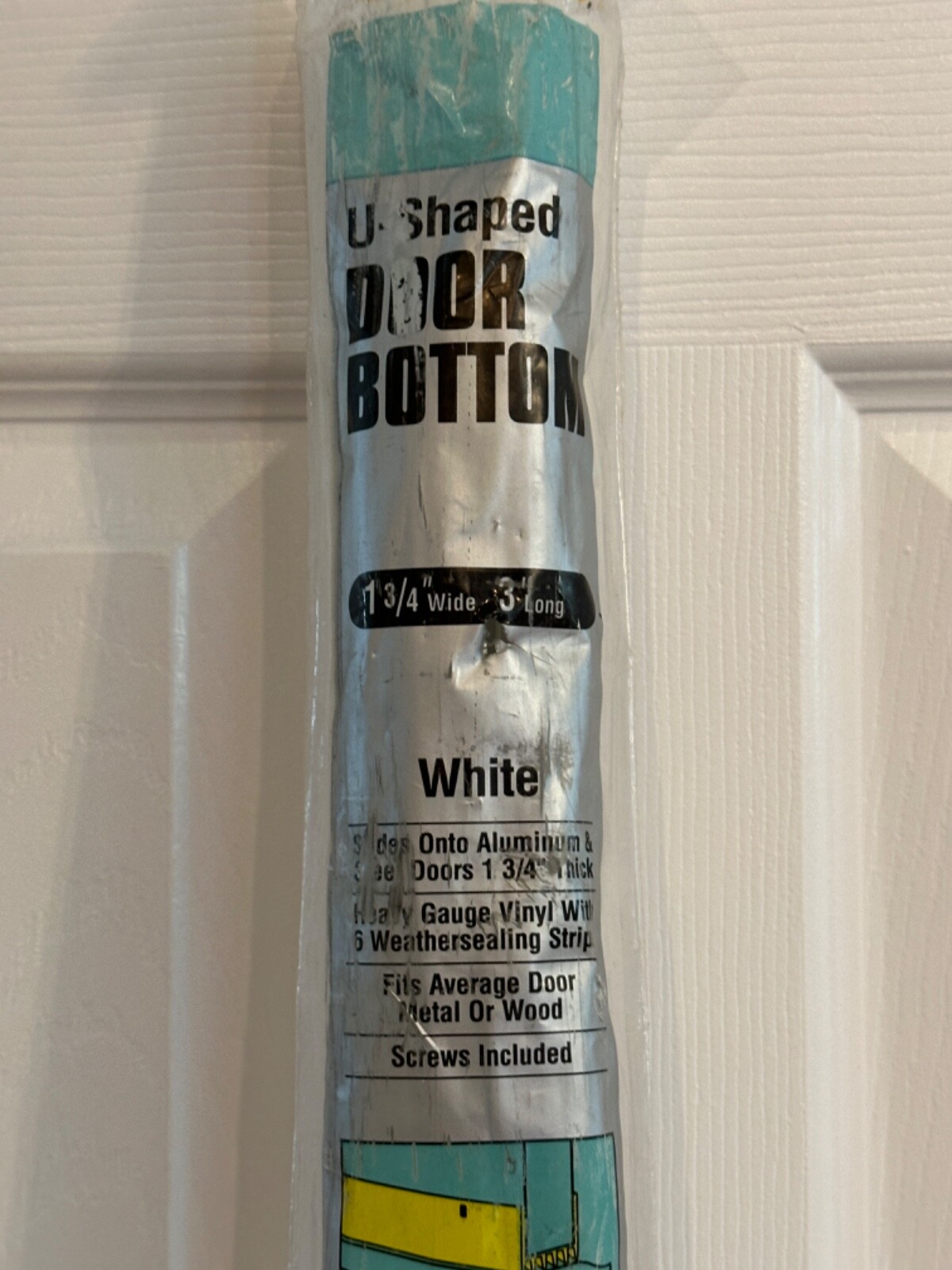 Thermwell  1-3/4 x 36-Inch White Slide-On Door Bottom