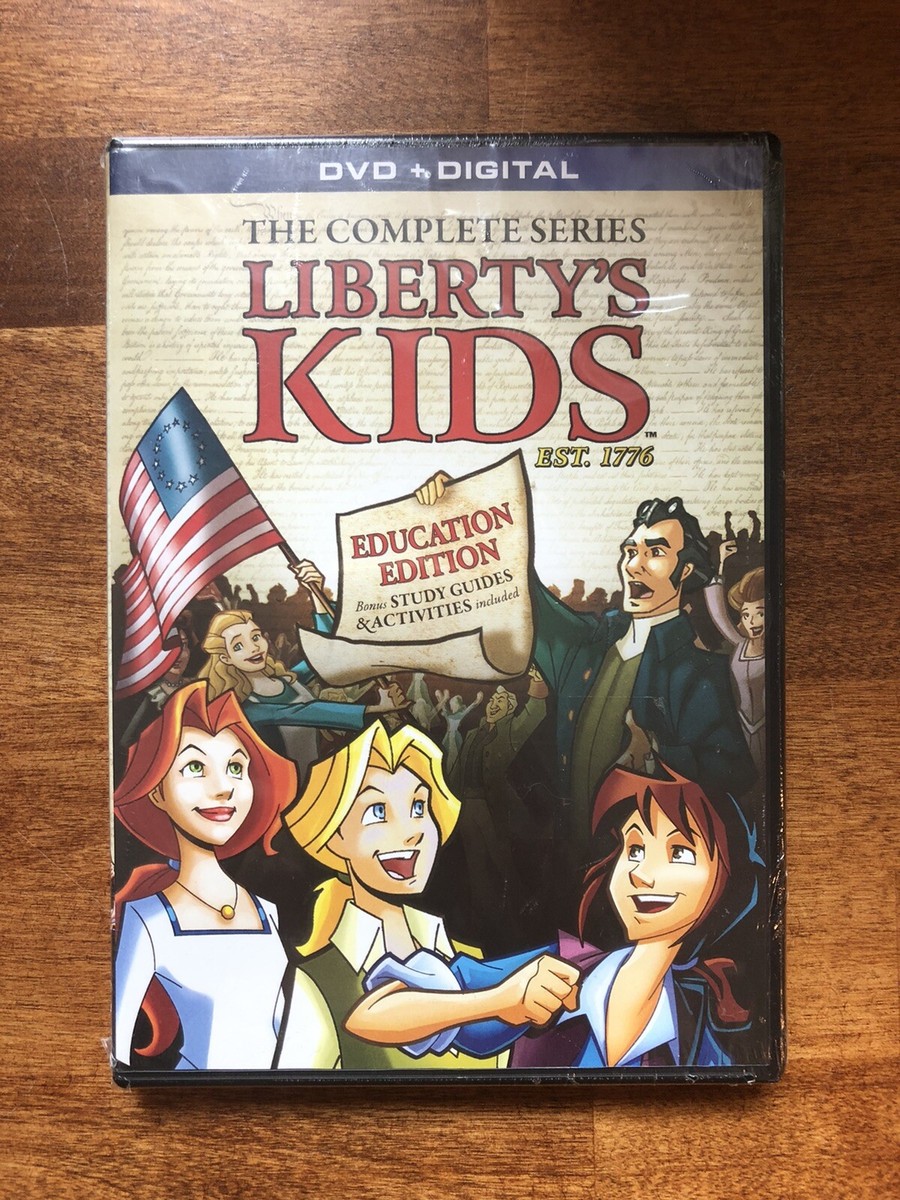 The Complete LIBERTY'S KIDS Education Series DVD 15.5 Hours