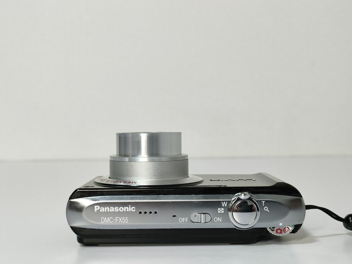 Panasonic Degital Camera Lumix DMC-FX55 Black from Japan Panasonic Degital Camera Lumix DMC-FX55 Black from Japan