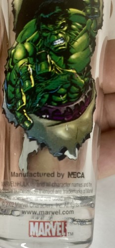 Marvel Comics - Incredible Hulk 4" Shooter Shot Glass - "BASH" - By Meca - nuovo - Foto 2 di 3