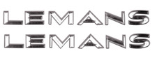 Lemans Quarter Panel Fender Emblem Set For 1965-1966 Pontiac Lemans Usa Made Lemans Quarter Panel Fender Emblem Set For 1965-1966 Pontiac Lemans Usa Made