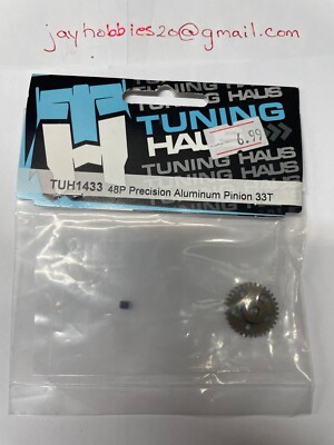 Tuning Haus 1433 33 Tooth, 48 Pitch Precision Aluminum Pinion Gear TUH1433