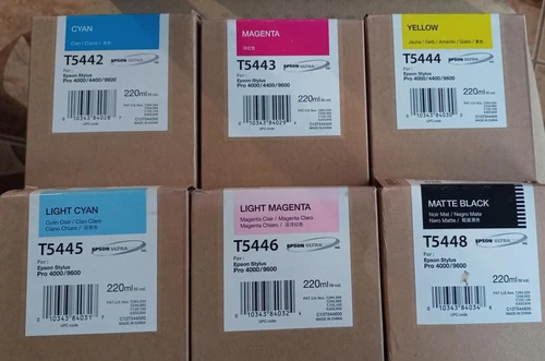 Original Epson T5441 T5442 T5443 T5444 T5445 T5446 T5447 T5448 tintenpatronen