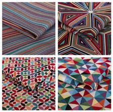 Polsterstoff Antibakteriell Geometrisches Muster Möbelstoff Modern Meterware