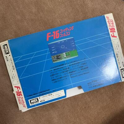 【美品】F-16 ファイティング　ファルコン　MSX ROM MSX F-16 Fighting Falcon Rom | eBay